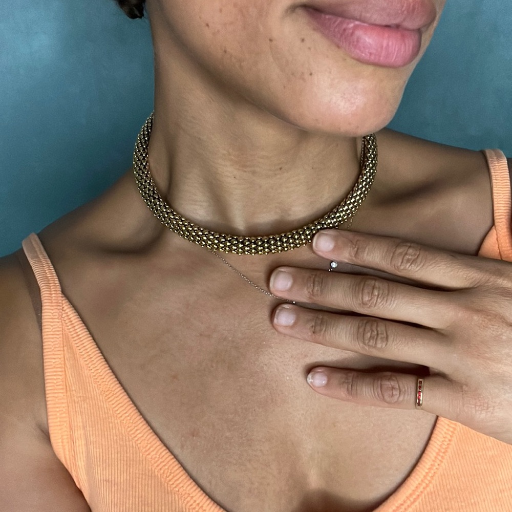 Vintage Goldtone Chocker